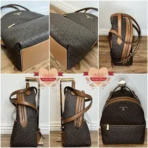 MICHAEL Michael Kors | Bags | Michael Kors Logoprint Coated  display picture 1